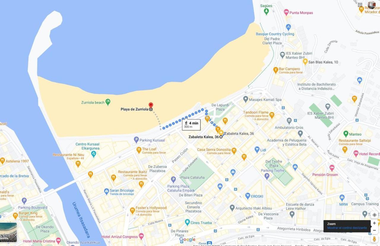 Espacioso, Moderno Y A Pie De Playa Zurriola San Sebastián Esterno foto